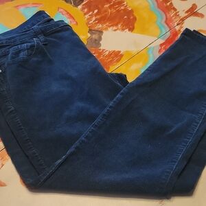 Old Navy Blue Relaxed Jeans Corduroy 16